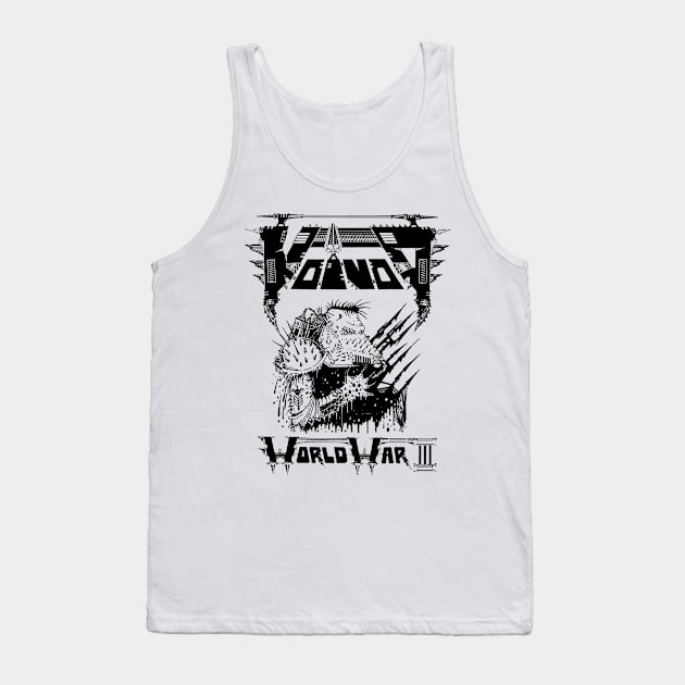 Voivod - World War III Tank Top by CosmicAngerDesign